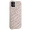 Karl Lagerfeld KLHCN61PQKPMP iPhone 11 / Xr 6.1 różowy/pink hardcase Quilted K Pattern